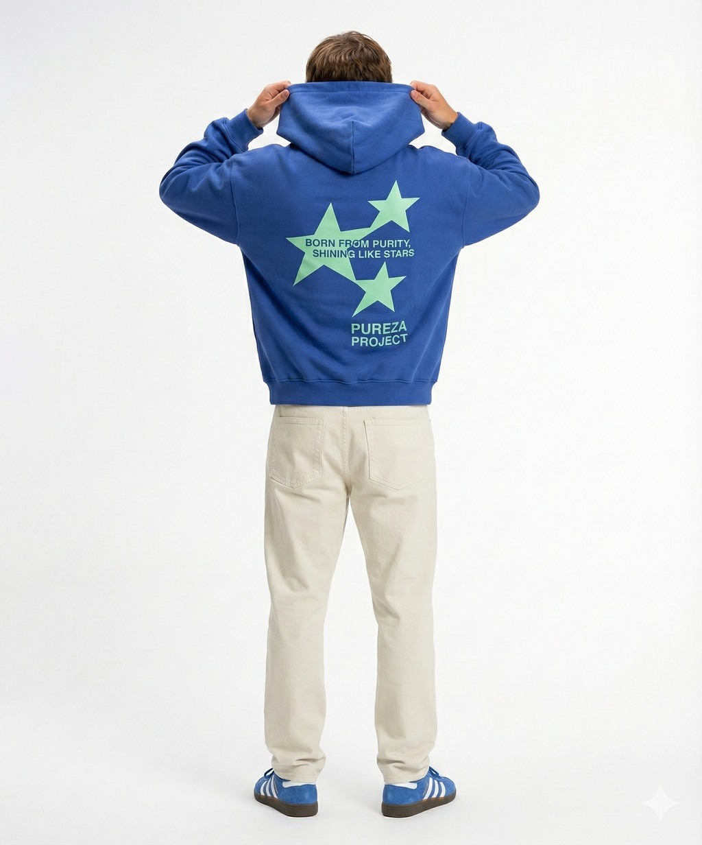 Hoodie Stellar Blue